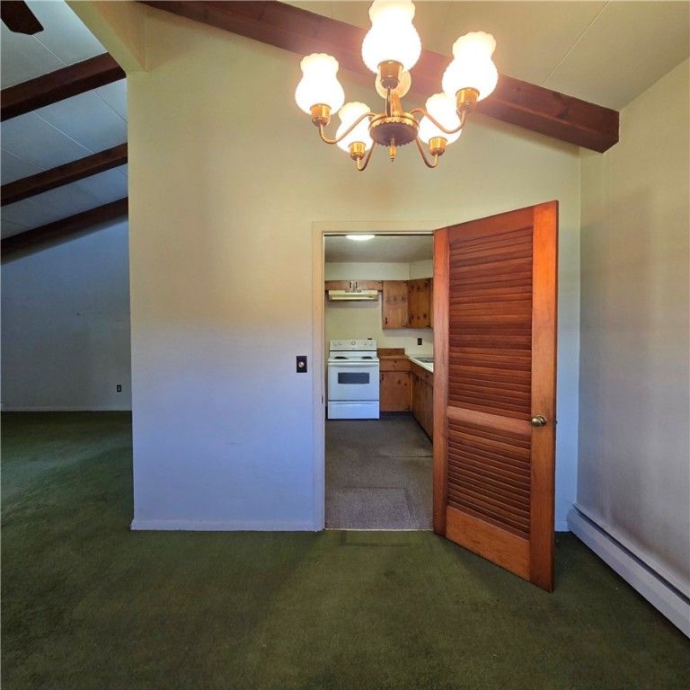 Chandelier, Empty room, Interior, Kitchen