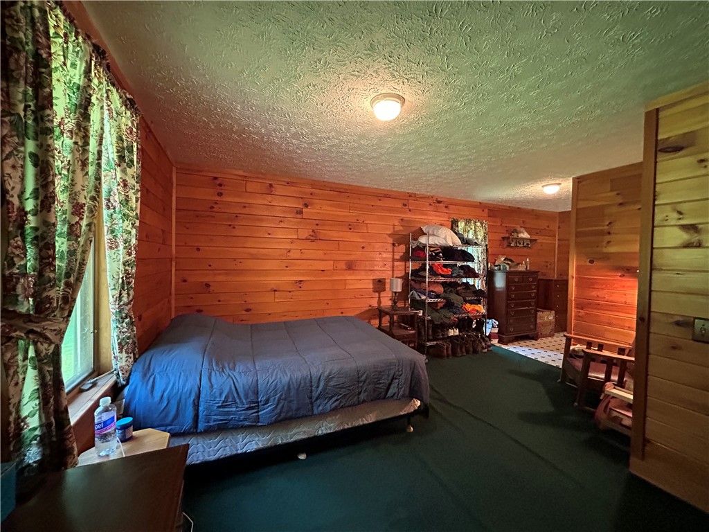 Bedroom, Interior, Wooden Walls