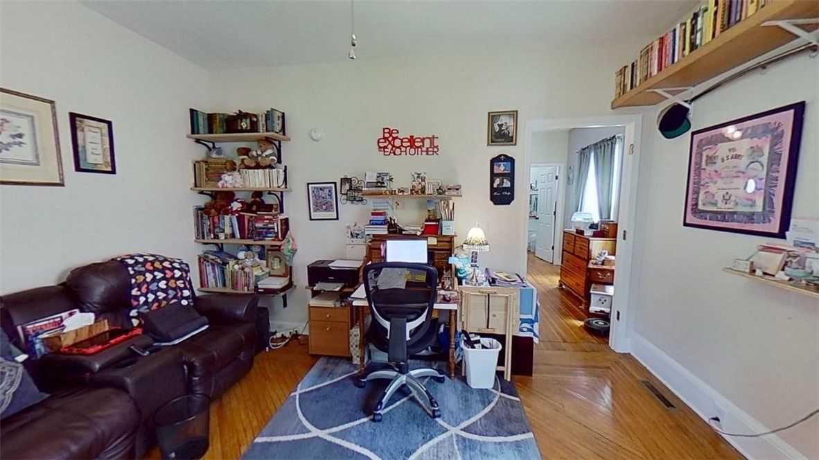 Home Office, Interior, Wood Texture Flooring