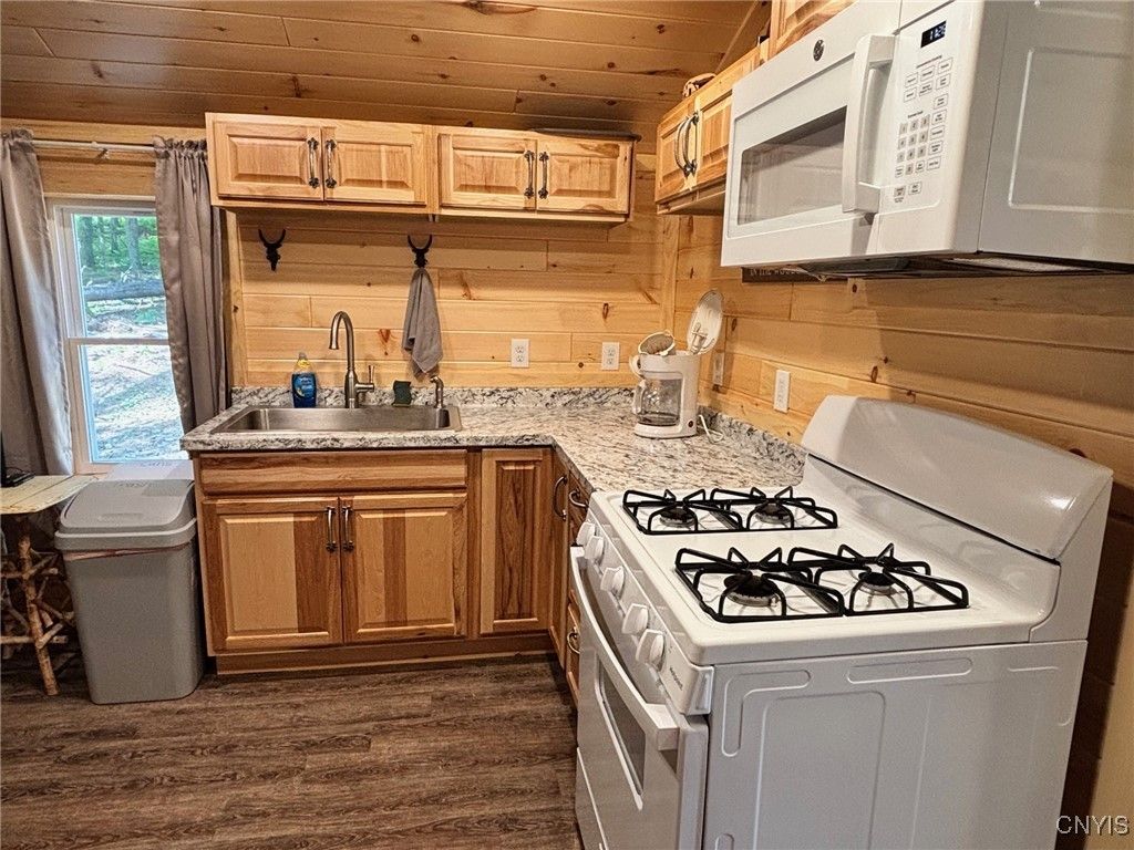 Interior, Kitchen, Wooden Ceilings, Wood Texture Flooring