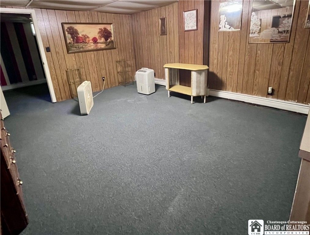 Empty room, Interior, Wooden Walls