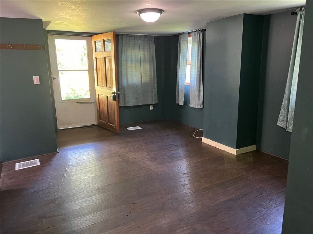 Empty room, Interior, Wood Texture Flooring