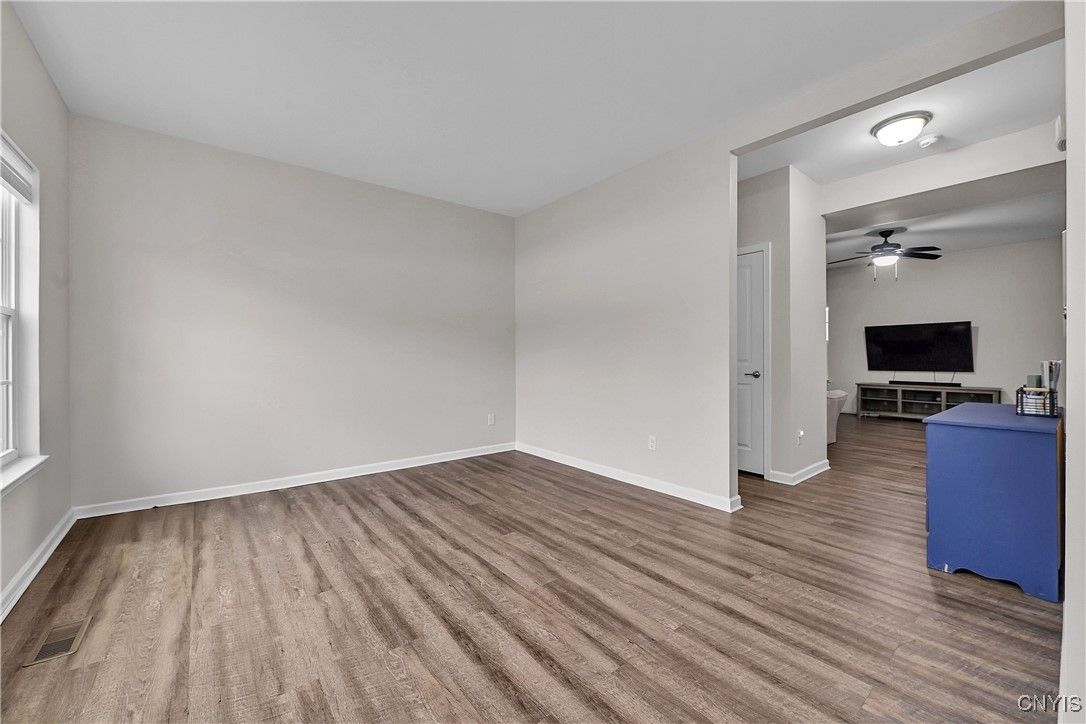 Empty room, Interior, Wood Texture Flooring