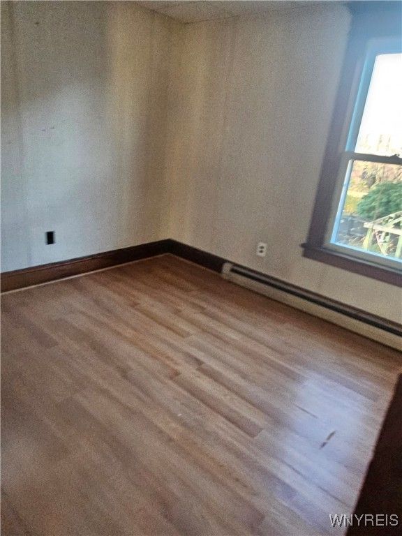 Empty room, Interior, Wood Texture Flooring
