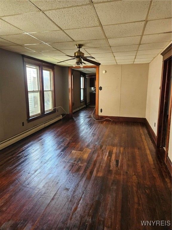 Empty room, Interior, Wood Texture Flooring