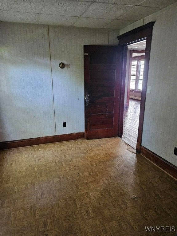 Empty room, Interior, Wood Texture Flooring