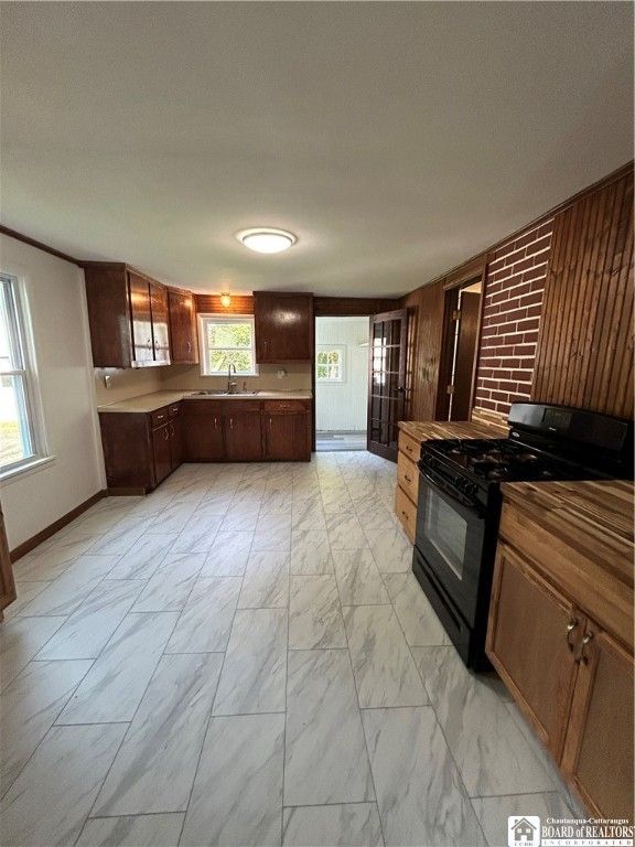 Interior, Kitchen, Marble, Stone Walls