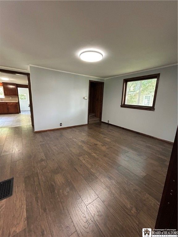 Empty room, Interior, Wood Texture Flooring