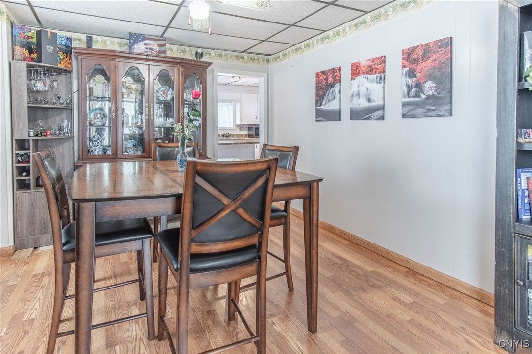 Dining room, Interior, Wood Texture Flooring