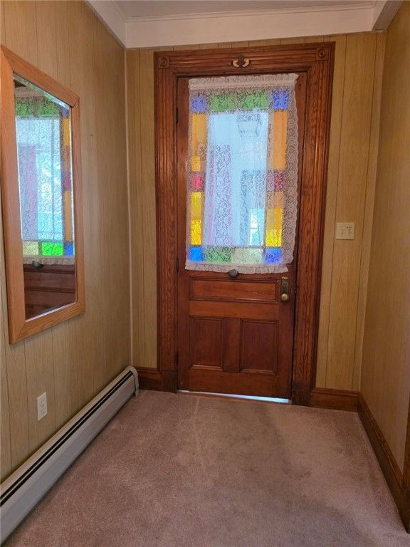 Empty room, Interior, Wooden Walls