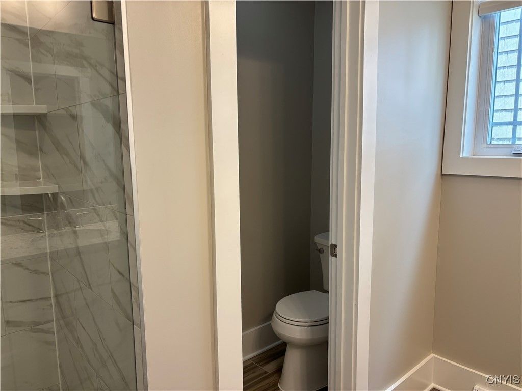 Bathroom, Glass Shower, Interior, Marble Walls