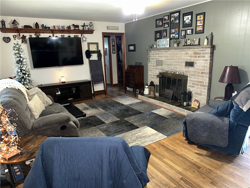 Fireplace, Interior, Living room, Wood Texture Flooring