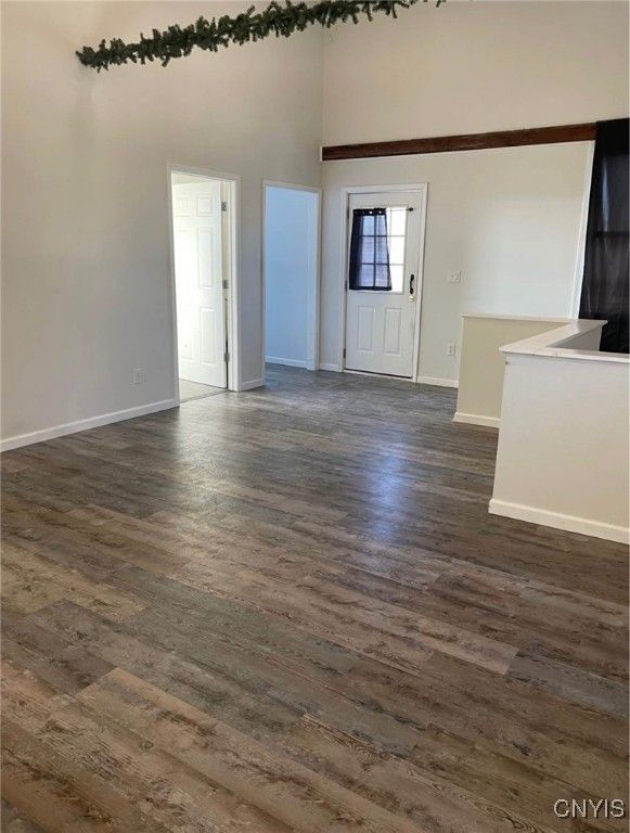 Empty room, Interior, Wood Texture Flooring