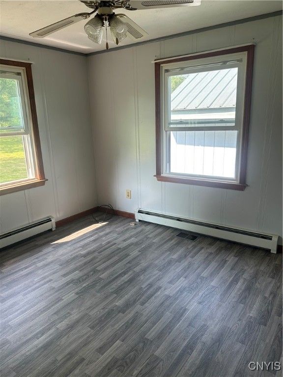 Empty room, Interior, Wood Texture Flooring