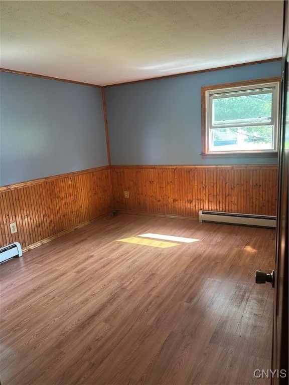 Empty room, Interior, Wood Texture Flooring