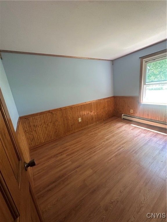 Empty room, Interior, Wood Texture Flooring