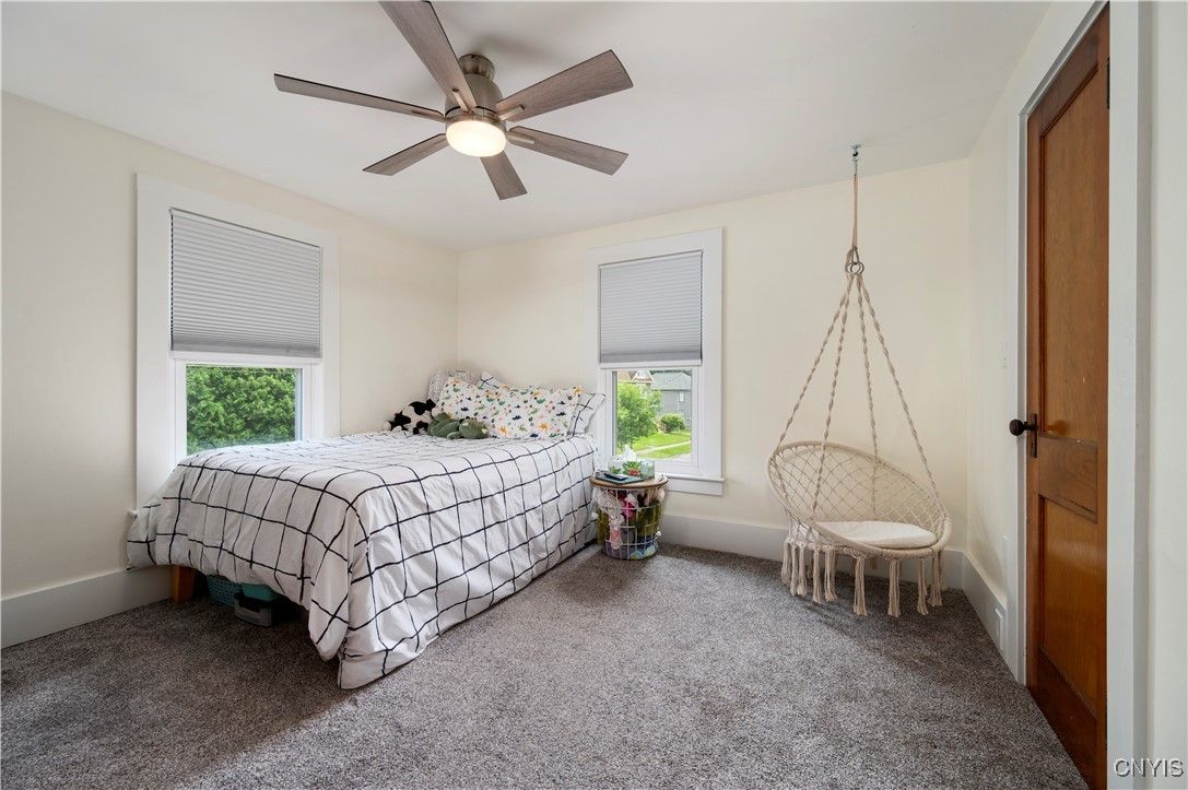 Bedroom, Interior, Pendant Lights