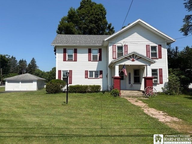 Backyard, Detached Garage, Exterior, Facade, Queen Anne Victorian