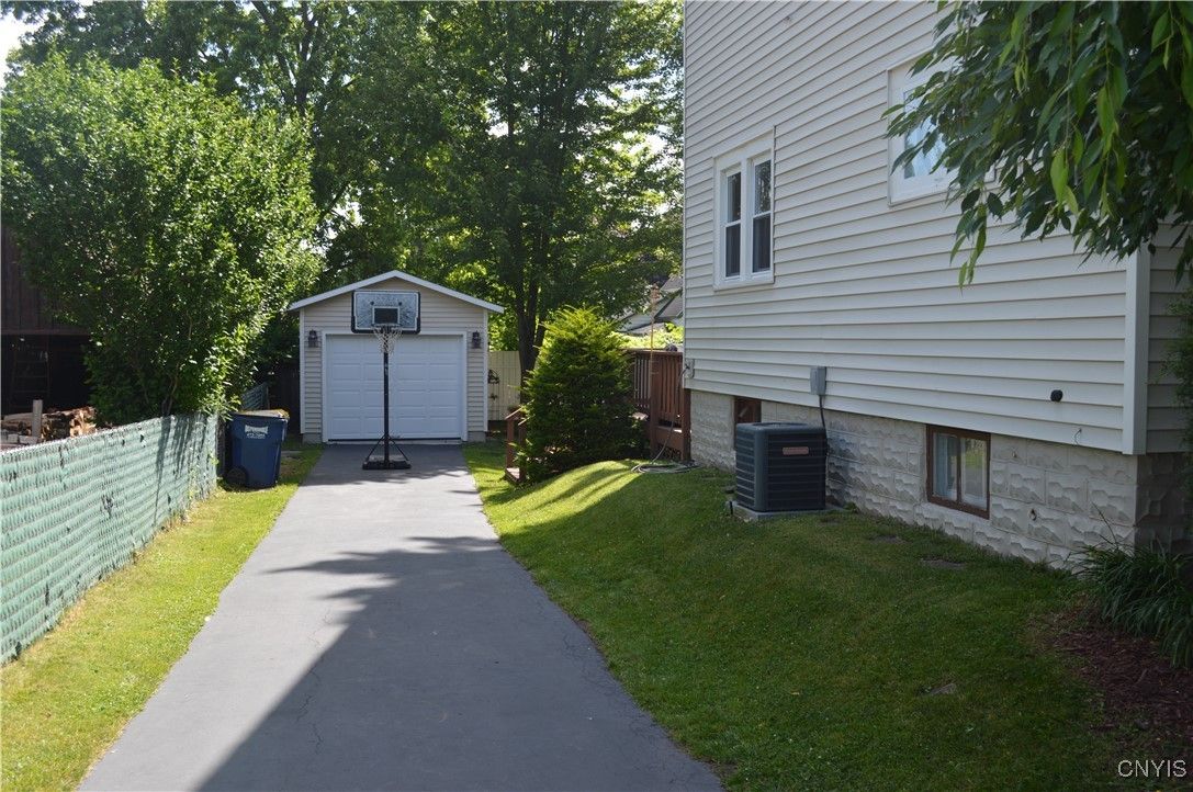 Backyard, Detached Garage, Exterior