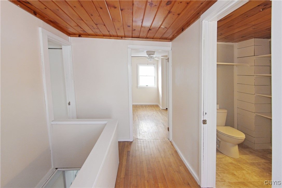 Bathroom, Interior, Wooden Ceilings, Wood Texture Flooring
