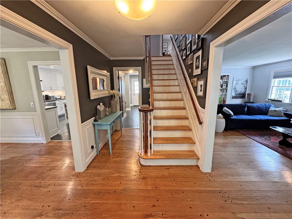 Interior, Kitchen, Living room, Wood Texture Flooring