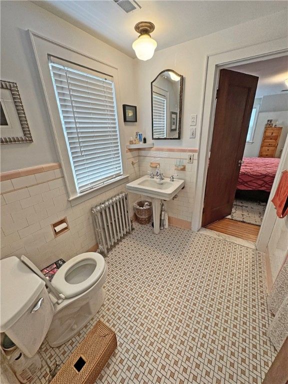 Bathroom, Interior, Wood Texture Flooring