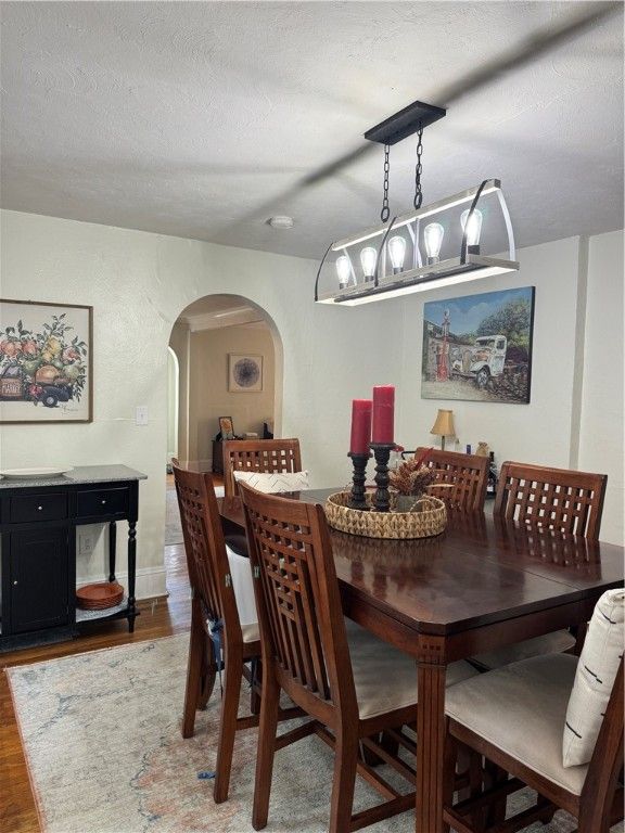 Dining room, Interior, Wood Texture Flooring