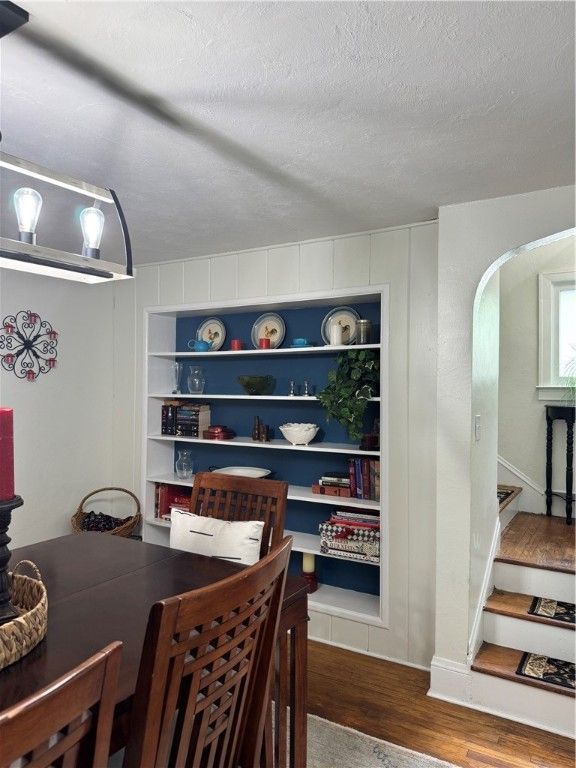 Dining room, Interior, Wood Texture Flooring