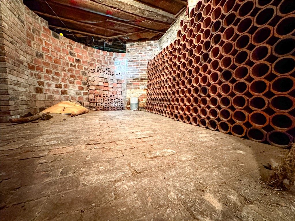 Interior, Stone Walls, Wine Storage