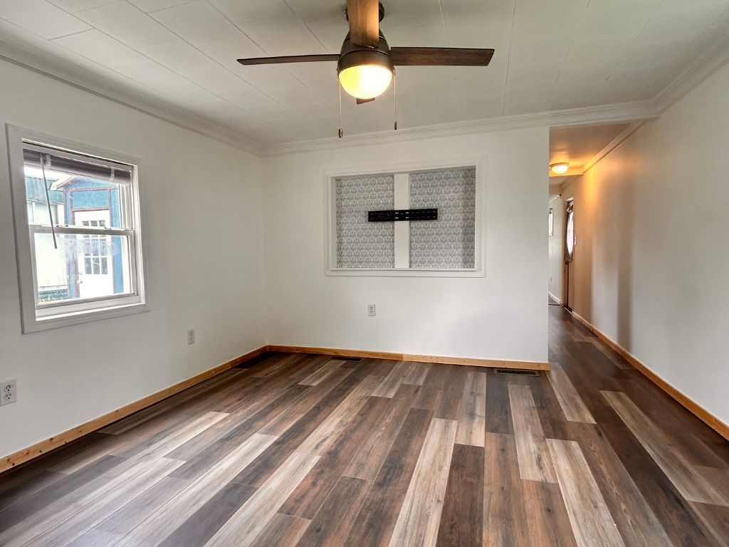 Empty room, Interior, Wood Texture Flooring
