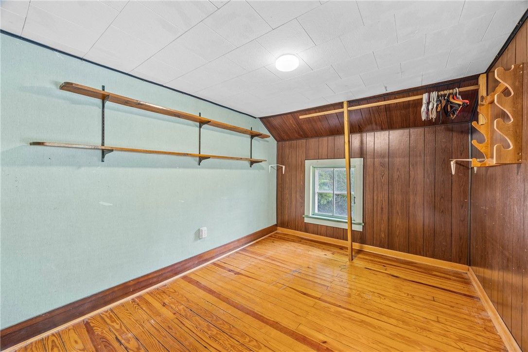 Empty room, Interior, Wood Texture Flooring, Wooden Walls