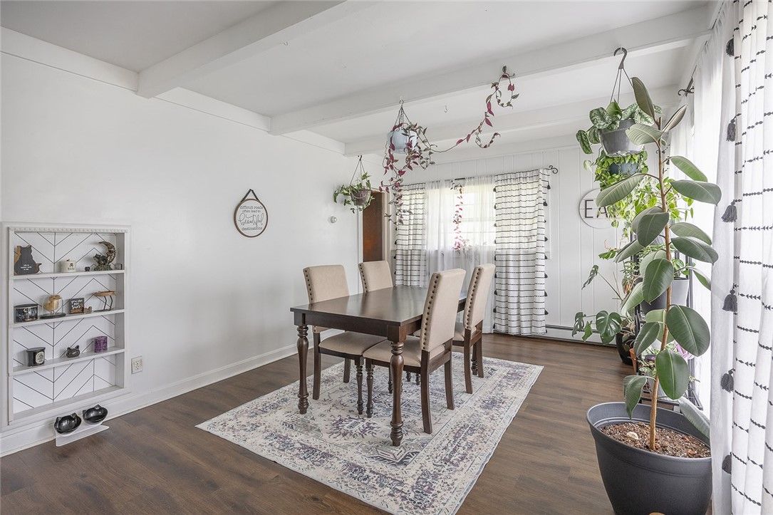 Dining room, Interior, Wood Texture Flooring