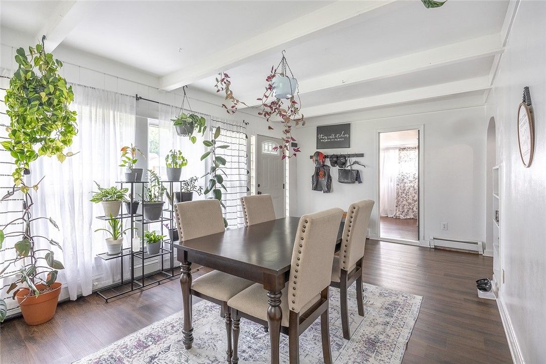 Dining room, Interior, Wood Texture Flooring