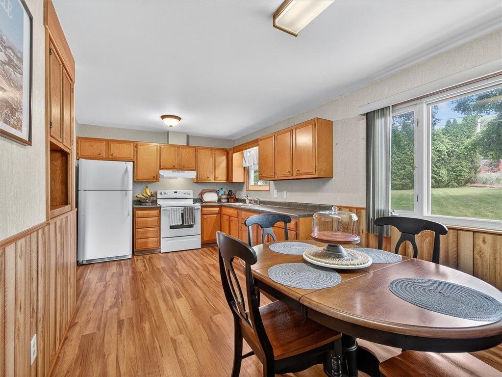 Dining room, Interior, Kitchen, Wood Texture Flooring