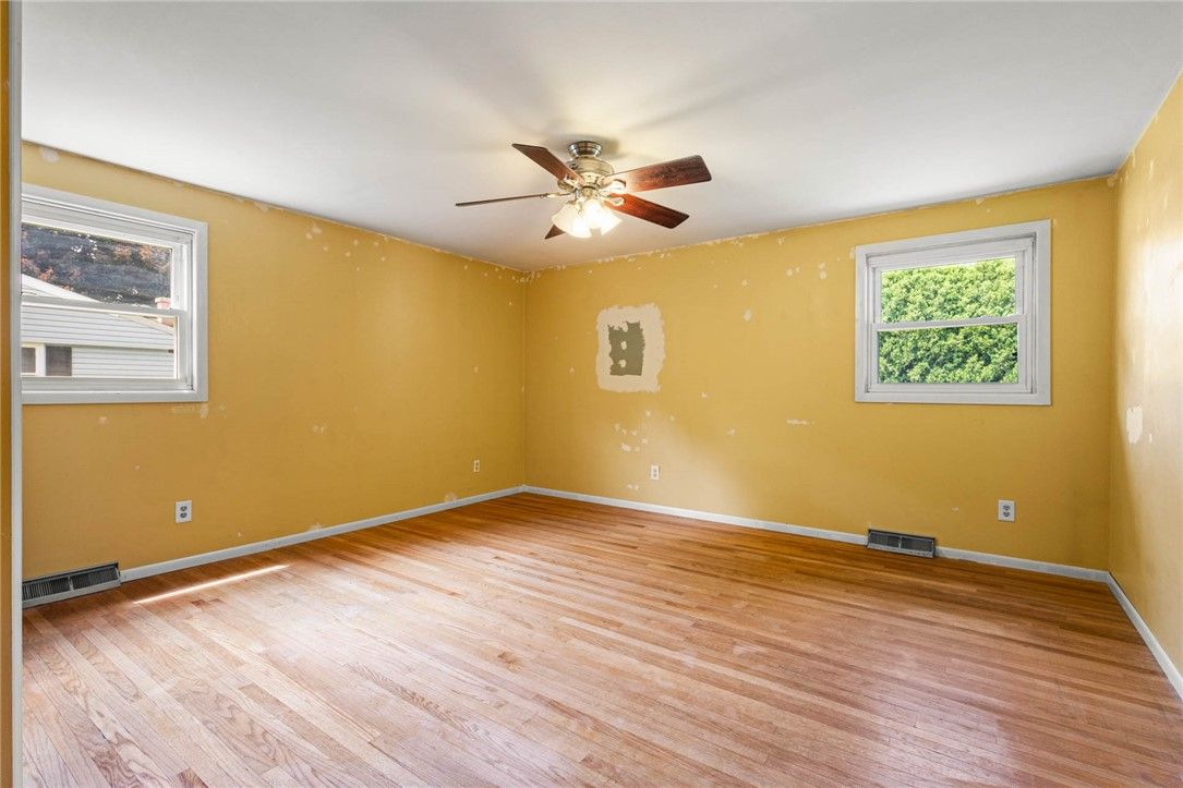 Empty room, Interior, Wood Texture Flooring