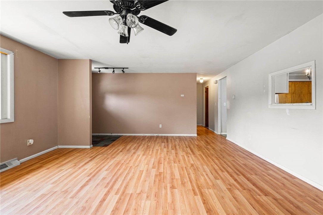 Empty room, Interior, Wood Texture Flooring