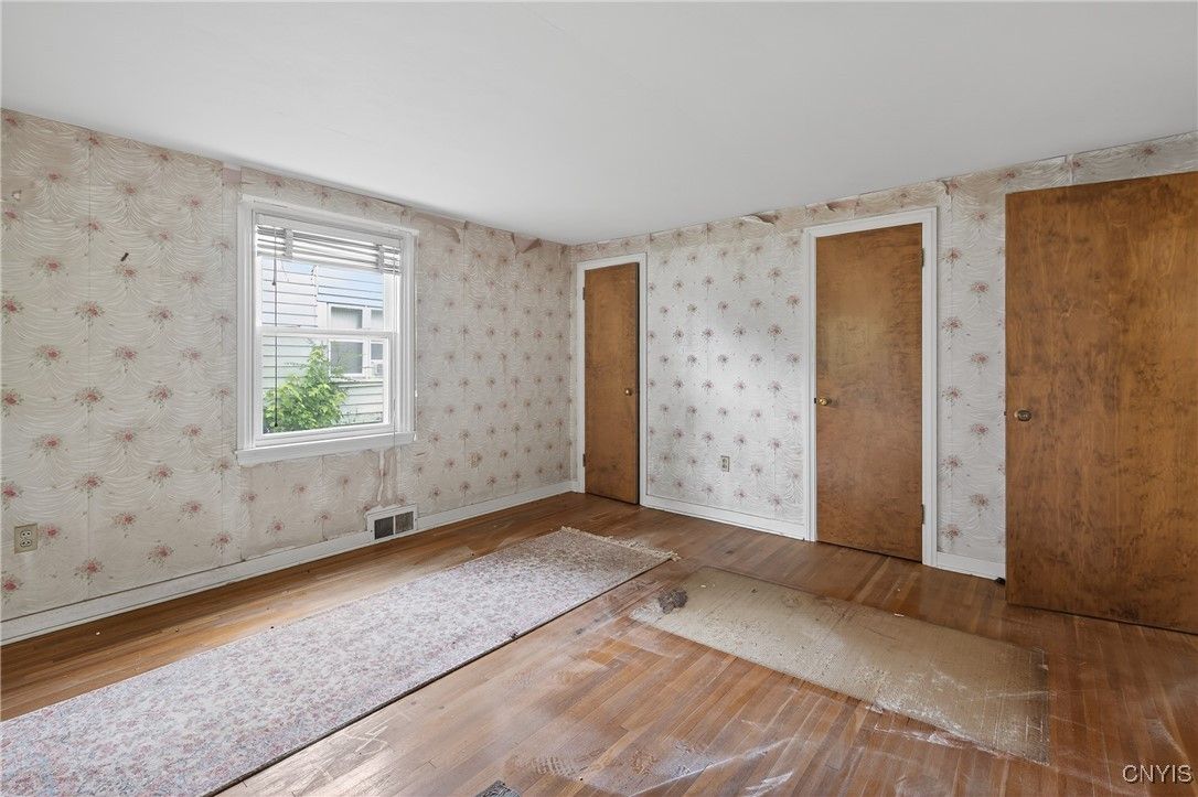 Empty room, Interior, Wood Texture Flooring