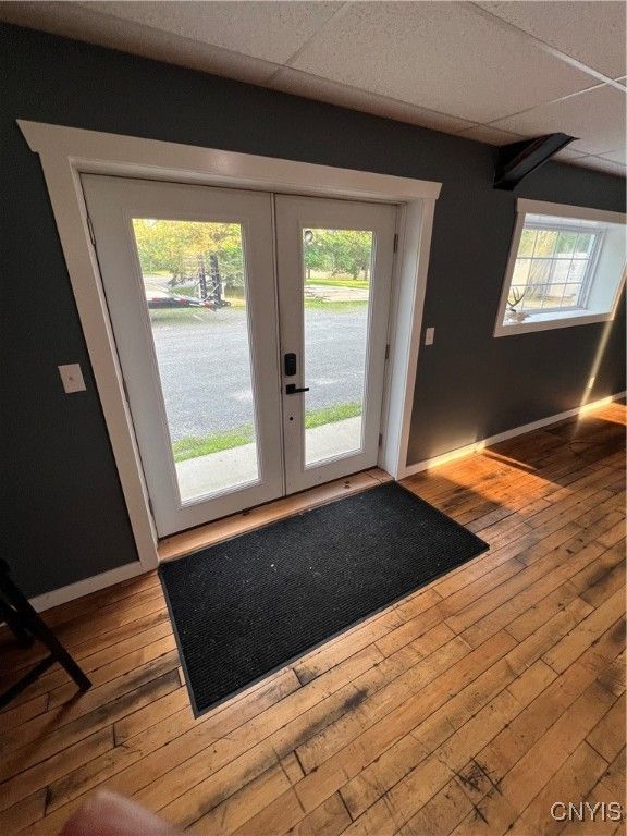 Empty room, Interior, Wood Texture Flooring
