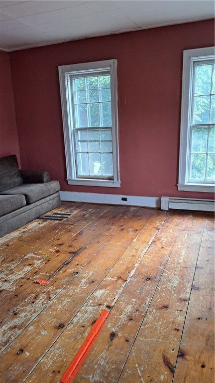 Empty room, Interior, Wood Texture Flooring