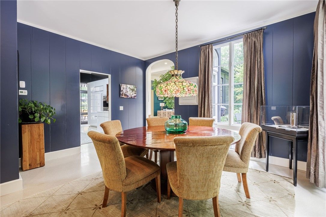 Dining room, Interior, Pendant Lights