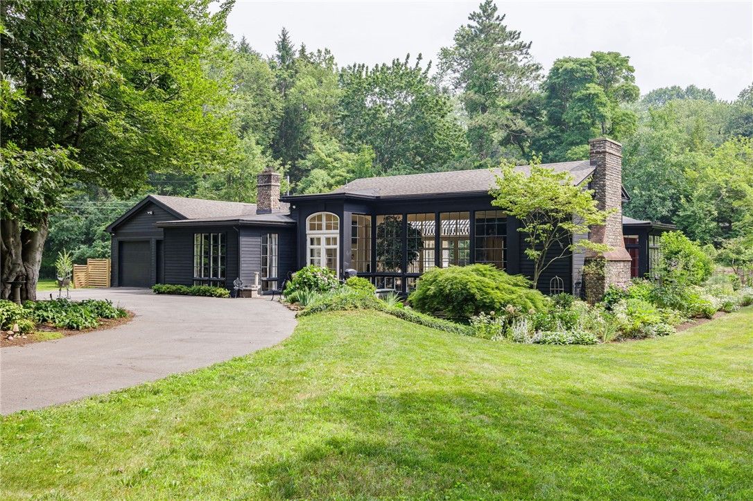 Attached, Backyard, Detached Garage, Exterior, Facade, Ranch