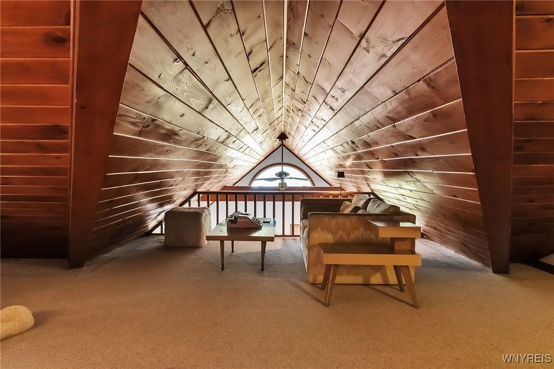 Home Office, Interior, Wooden Ceilings, Wooden Walls