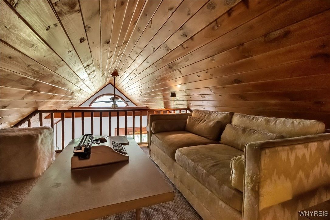 Interior, Living room, Wooden Ceilings