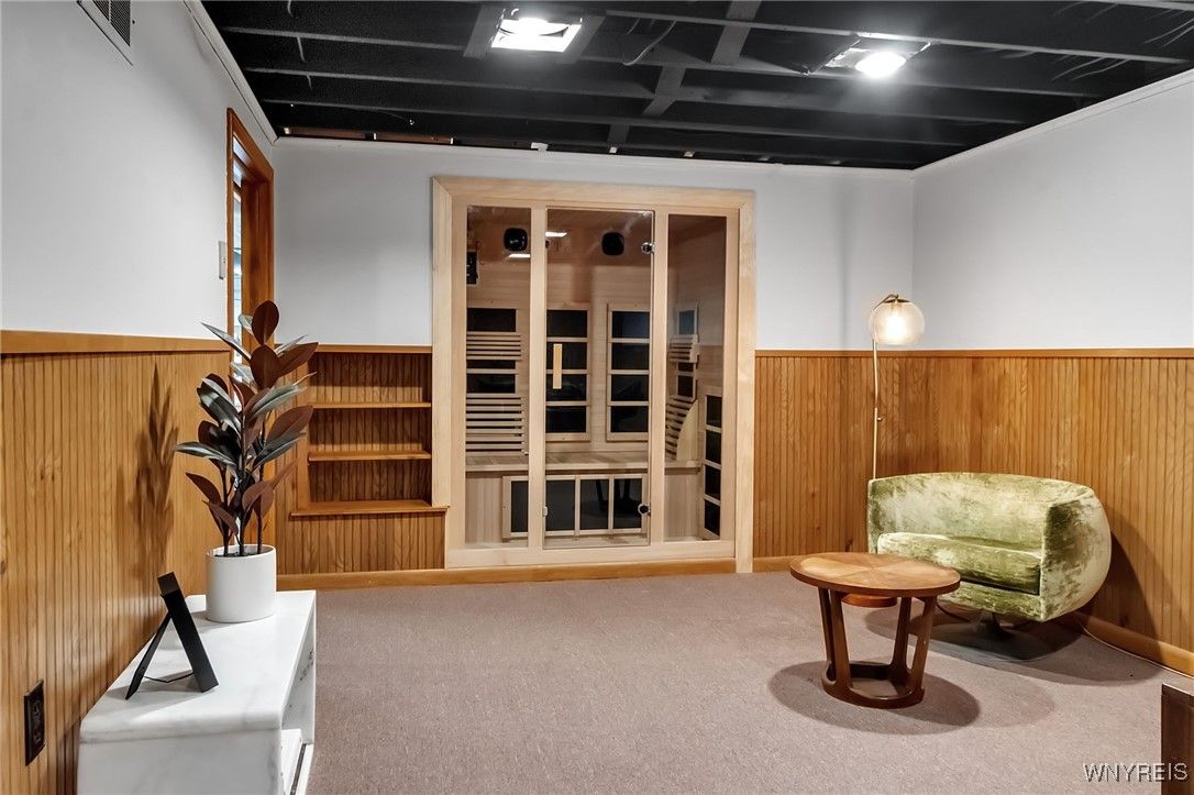 Interior, Recessed Lighting, Sauna Room