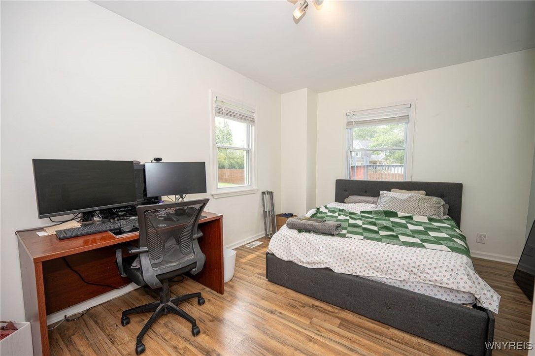 Bedroom, Home Office, Interior, Wood Texture Flooring