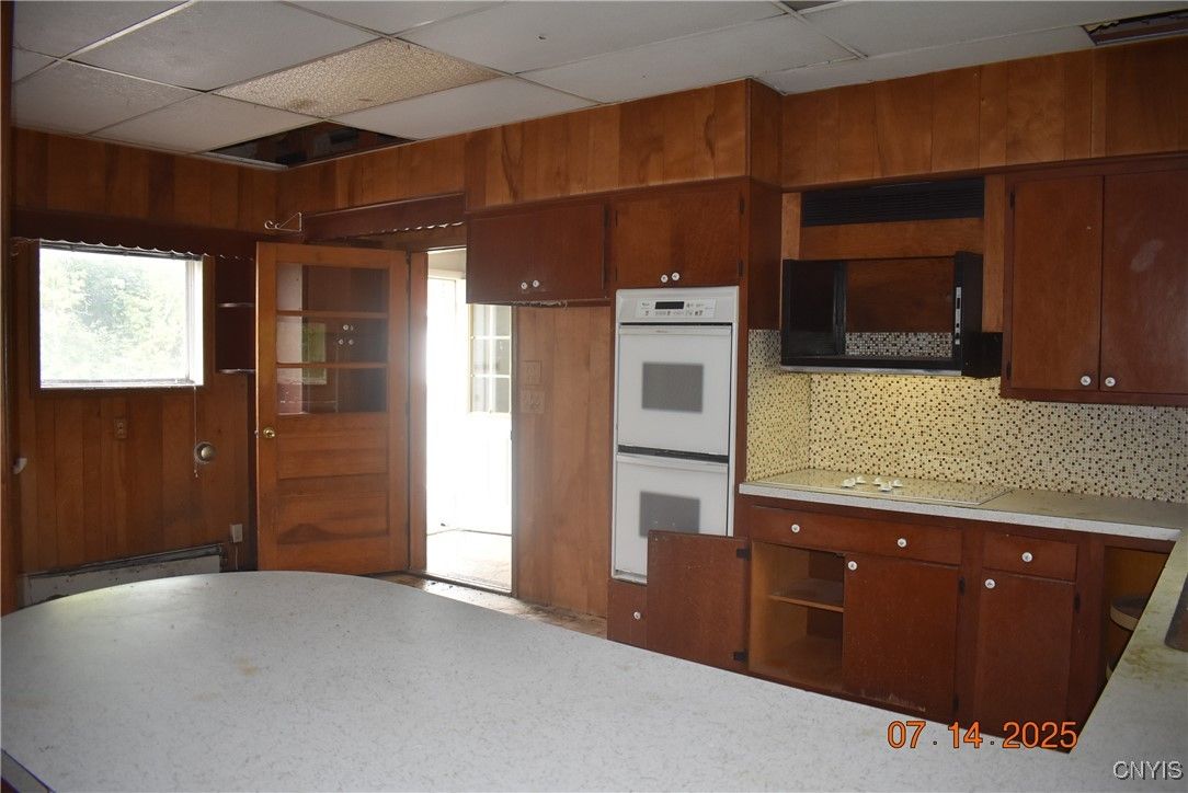 Interior, Kitchen, Wooden Walls