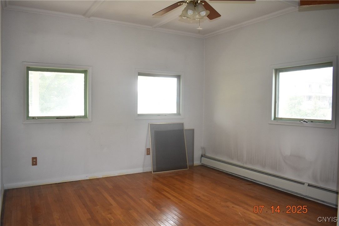 Empty room, Interior, Wood Texture Flooring