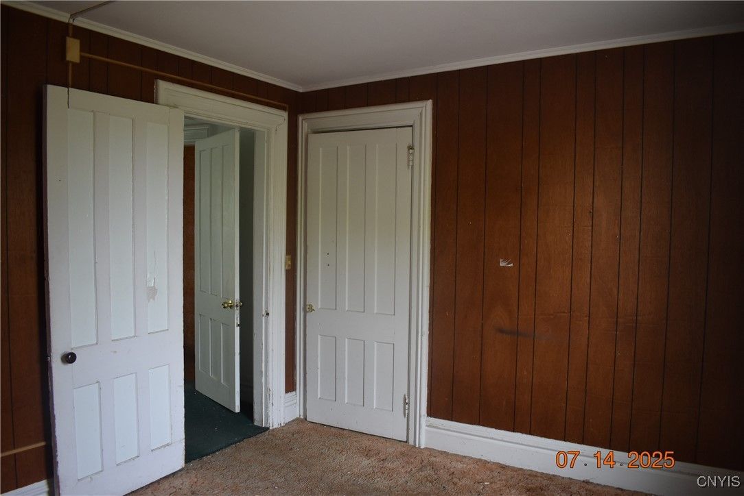 Empty room, Interior, Wooden Walls