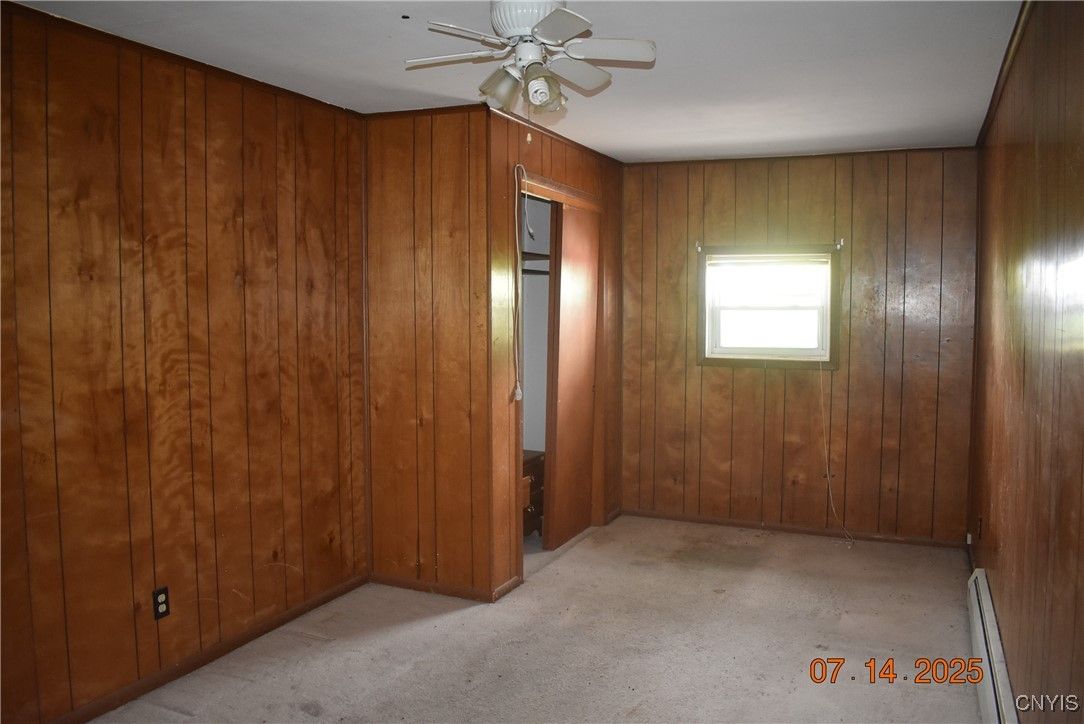 Empty room, Interior, Wooden Walls