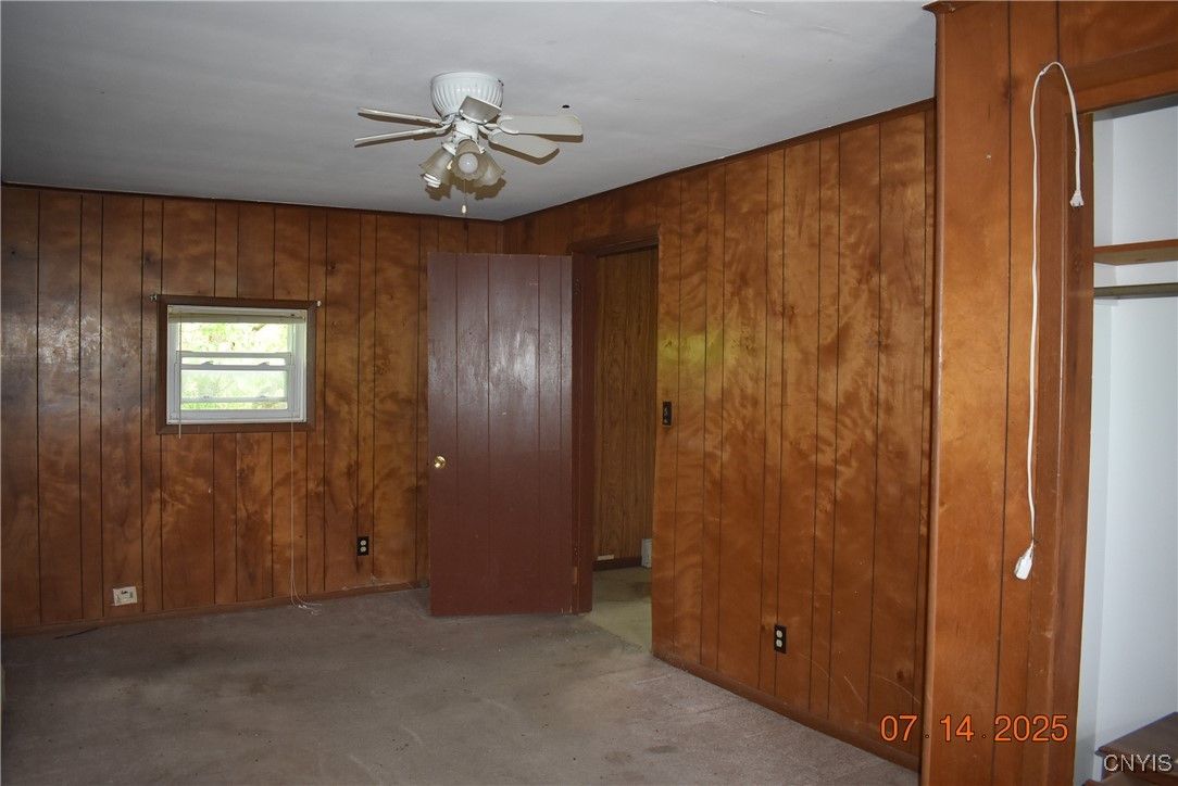 Empty room, Interior, Wooden Walls